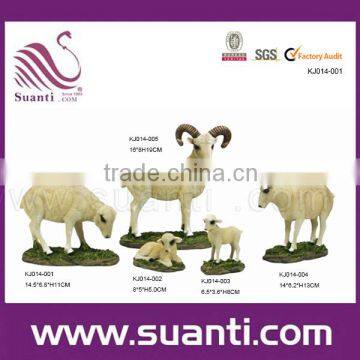 Goats polyresin statue collection