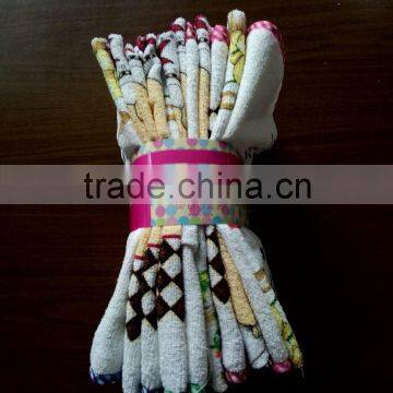 Cotton Frabric Terry Cotton Pigment Printing Waist Apron