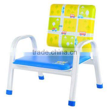 2016 hot sale metal colorful chair baby chair for kindergarten furniture