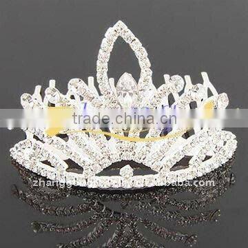 fashion diamante wedding tiara