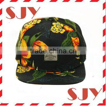 high quality fashion 5 panel hunting camouflage hats