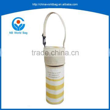 Familiar with OEM&ODM Best design polyester shoulder strap water drinking water bag