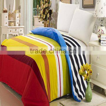 100% Pure Mulberry Silk Quilt With Rainbow Cotton Quilt Cover