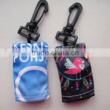 eyeglasses cleaning cloth/newest design key chain