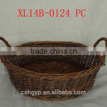 unpeeled willow basket