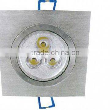 3W LED Ceiling Down Light CE Epistar Chip 110-240V White Warm White