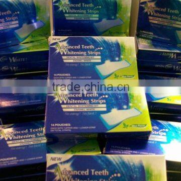 Advanced Teeth Whitening Strips. Teeth Dental 28 Strips