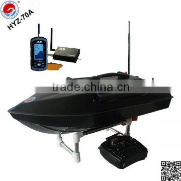 HYZ-70A Fishing Boat Driving 500m with Twin Hoppers Remote Control Bait Boat with Fish Finder