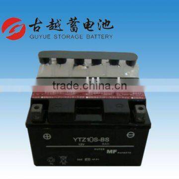 Maintenance Free MF Motorcycle Battery YTZ10S-BS