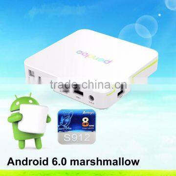 Latest in the Marketing Pendoo X9 Pro Amlogic S912 2g 16g octa core kodi android box