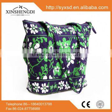 New style cotton fancy quilted unique travel cheap wholesale handbags from china