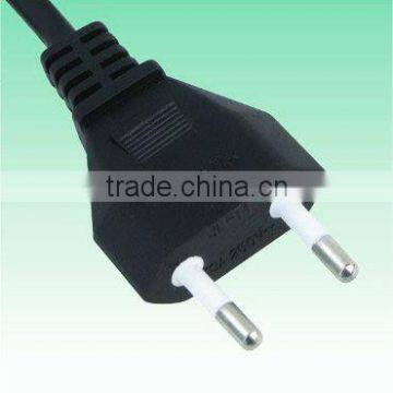 IMQ approved italy 2pin electrical plug