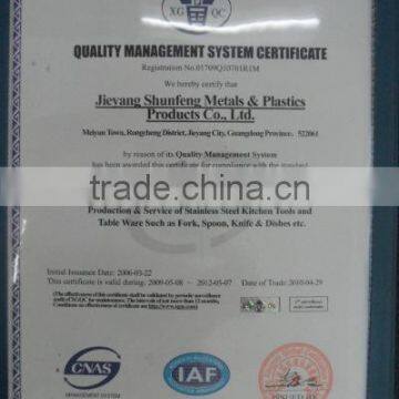 Quality Management System Certificate