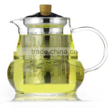 glass manufacturer handblown glass teapot