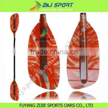 2016 New Transparent Fiberglass Whitewater Canoe or Raft Paddles from China