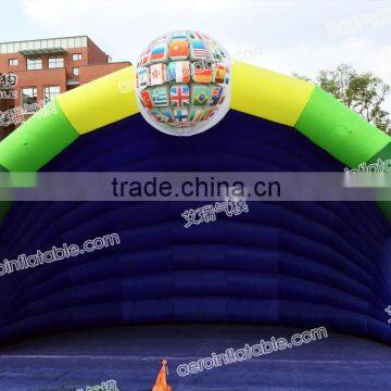 Tent inflatable for event / Inflatable storage tent / Giant Inflatable Shell Tent