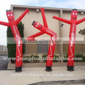 190T nylon cheap inflatable sky dancer/Inflatable wind dancer for sale