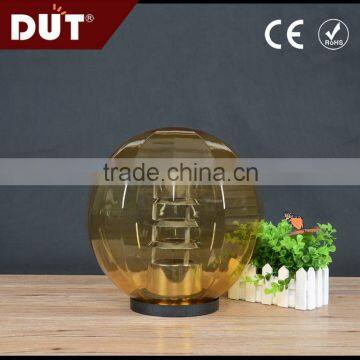 2016 latest LED polishing surface outdoor globe plexiglass plastic lamp cover