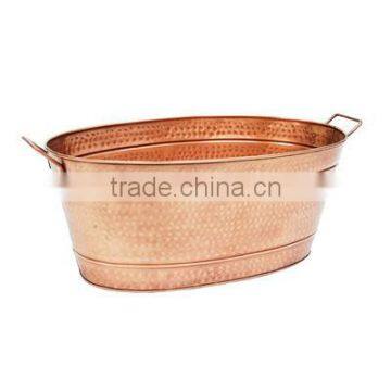 Copper Hammered arty Tub