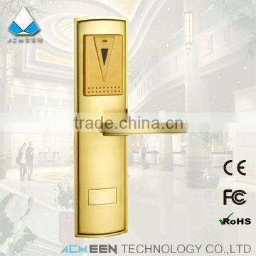 Gold RFID Hotel Door Lock