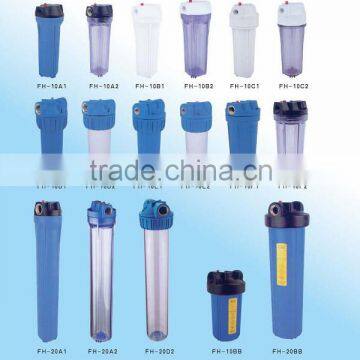 white /clear /blue plastic housing / nsf water filter housing (factory)