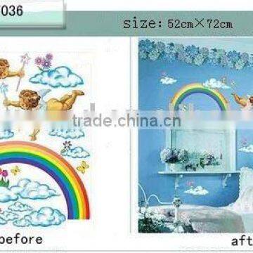 PVC self adhesive wall sticker (wall sticker vinyl)