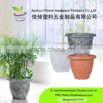 Plastic blowing decoration pot