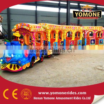 Professional Electric Amusement Equipment Rides Elephant Trackless Train for Sale