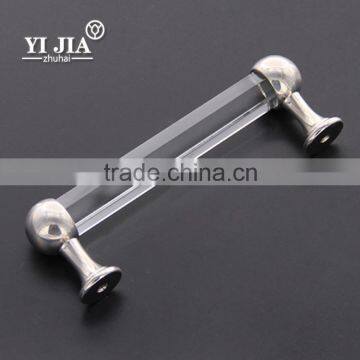 Long Strip Furniture Cabinet Crystal Glass Pull Handle photo-4