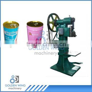 Semi-automatic Depressing and Flanging Machine for 1-5L Round Tin Can Making/Production Line