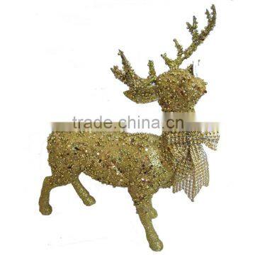 45cm artificial brown DEER christmas ornament DECORATION