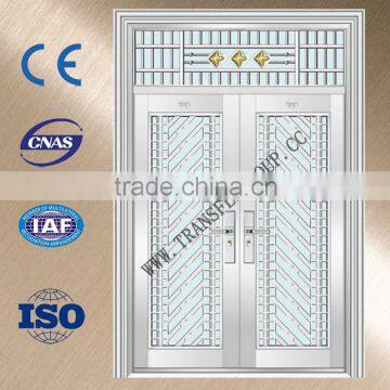 high quality metal double doors exterior