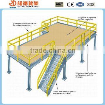 Galvanized steel structure stacking platfom