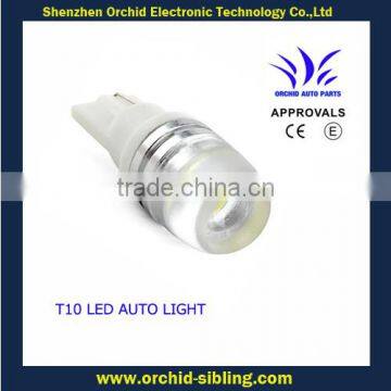 T10 1W white frosted lens led auto bulb