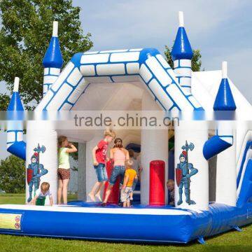 New blue inflatable castle/inflatable bouncy castle/bouncy castle