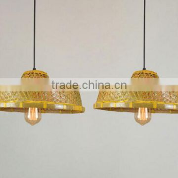 Bamboo Decorative Hanging Hat Pendant Light/Lamp Wood Hat Droplight Store Lighting