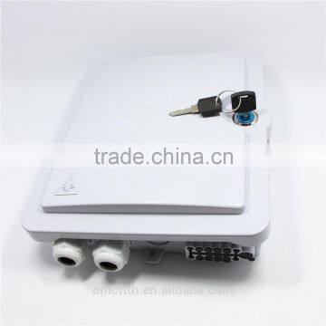 Two Inlet Port Plastic Shell Fiber Optic Distribution Box photo-2