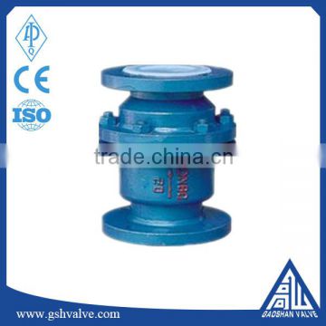 API fluorine line vertical lift check valve