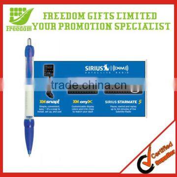 Promotional Customized Cheap Advertising Banner Pen