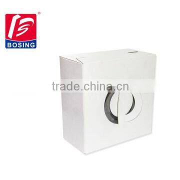 Take away cake box with handle/Custom size cake box with window/Bakery cake box with color printing