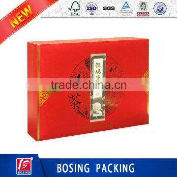 Foldable Paperboard Packaging Tea Box With Inner Tray photo-2