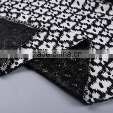 New Products 2016 Knit Fabric Polyester Cotton Viscose Spandex Jacquard Fabric