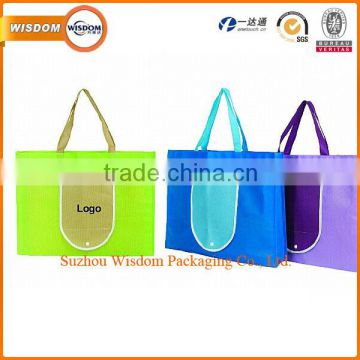 Eco reusable printed factory sale packaging non woven shopping bag