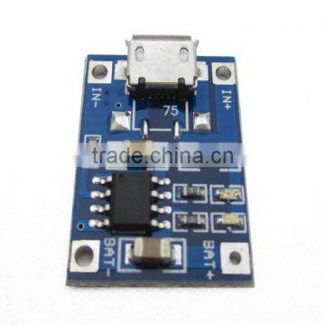 Micro USB 5V 1A 18650 TP4056 Lithium Battery Charger Module Charging Board With Protection Dual Functions