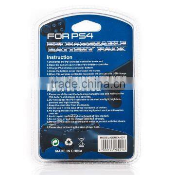 2000mAh 3.65V Rechargeable Battery Pack With Charge Cable For PS4 Wireless Controllers photo-5