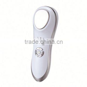 Handheld Ultrasonic Galvanic Vibrating Facial Massager for Women Beauty Skin Care photo-6