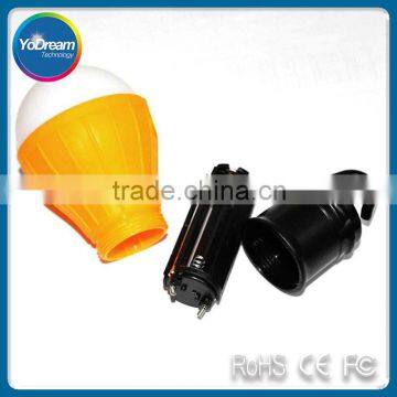 Portable Outdoor Camping Lamp Tent Light Torch Flashlight ABS Plastic 3LED Fishing Lantern Lamp With Hanging Hook photo-4