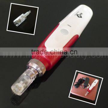 2014 vibration micro needle roller therapy microneedle derma pen