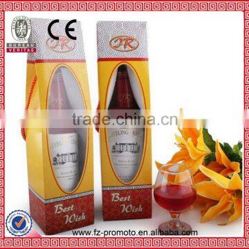 bottle for wine shape promotional gift towel cake