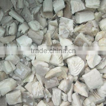 frozen oyster mushroom cubes